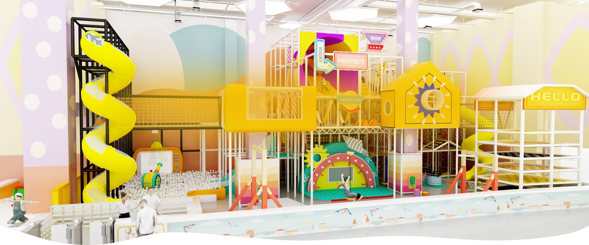 Indoor playground equipment manufacturer